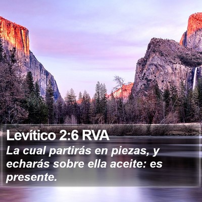 Levítico 2:6 RVA Bible Verse Image