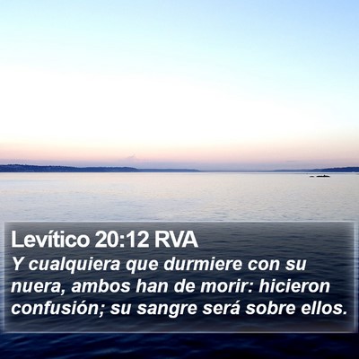 Levítico 20:12 RVA Bible Verse Image