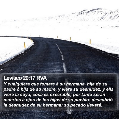 Levítico 20:17 RVA Bible Verse Image