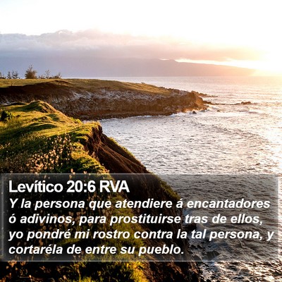 Levítico 20:6 RVA Bible Verse Image