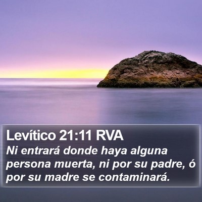 Levítico 21:11 RVA Bible Verse Image