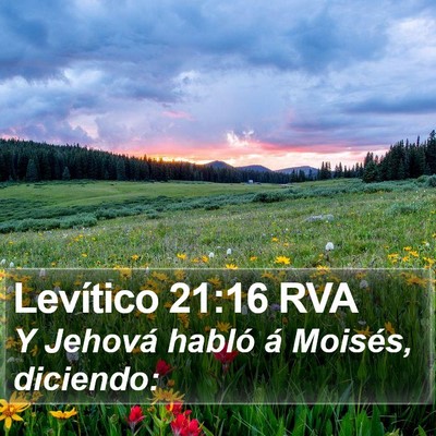 Levítico 21:16 RVA Bible Verse Image