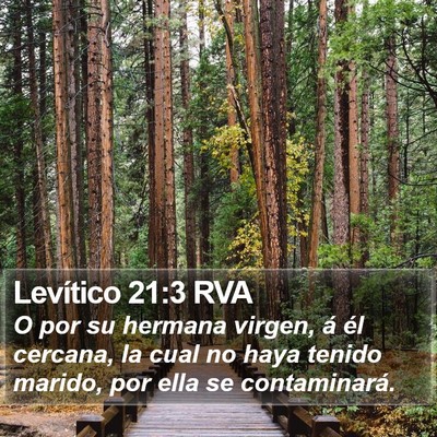 Levítico 21:3 RVA Bible Verse Image