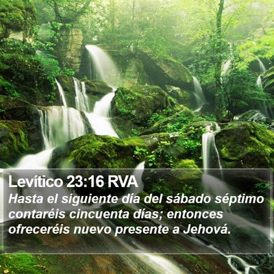Levítico 23:16 RVA Bible Verse Image