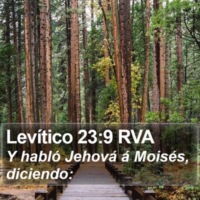 Levítico 23:9 RVA Bible Verse Image