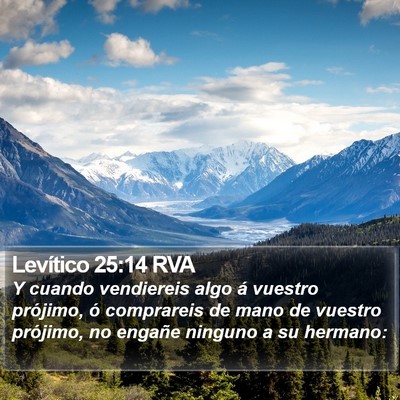Levítico 25:14 RVA Bible Verse Image