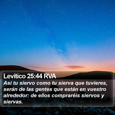 Levítico 25:44 RVA Bible Verse Image