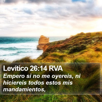 Levítico 26:14 RVA Bible Verse Image