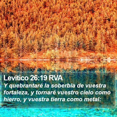 Levítico 26:19 RVA Bible Verse Image