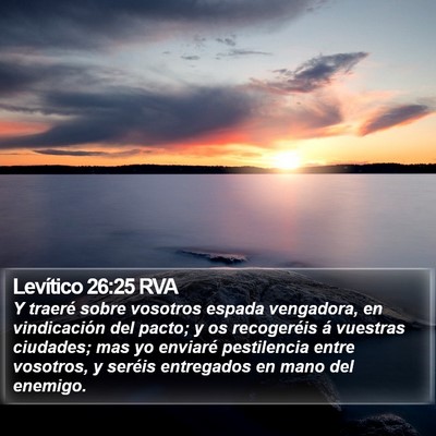 Levítico 26:25 RVA Bible Verse Image