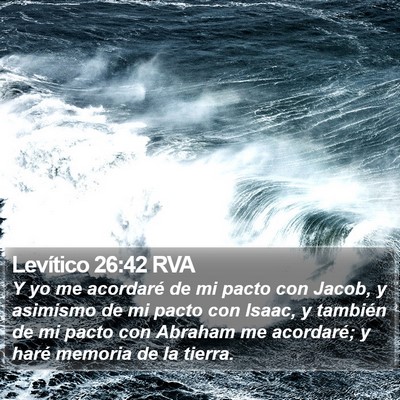 Levítico 26:42 RVA Bible Verse Image