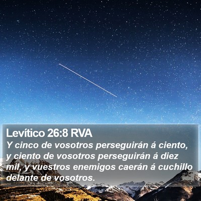 Levítico 26:8 RVA Bible Verse Image