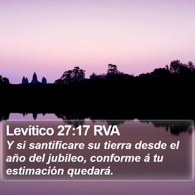 Levítico 27:17 RVA Bible Verse Image
