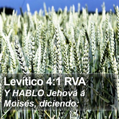 Levítico 4:1 RVA Bible Verse Image