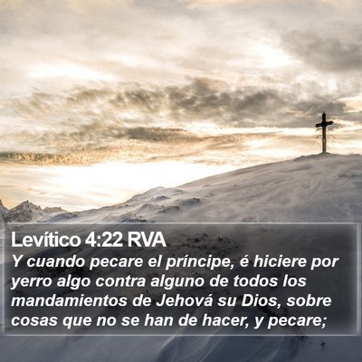 Levítico 4:22 RVA Bible Verse Image