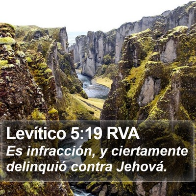 Levítico 5:19 RVA Bible Verse Image