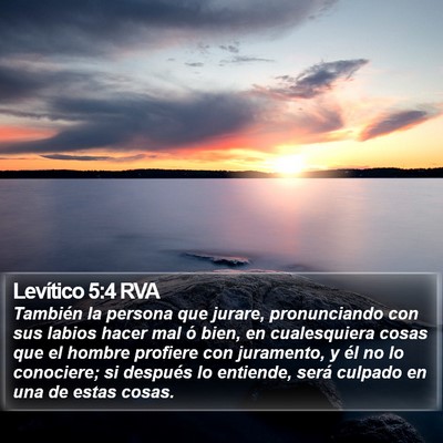 Levítico 5:4 RVA Bible Verse Image