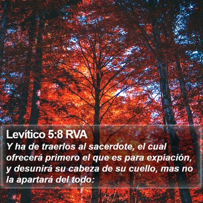 Levítico 5:8 RVA Bible Verse Image