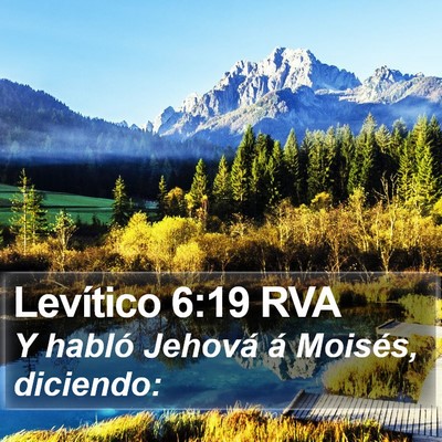 Levítico 6:19 RVA Bible Verse Image