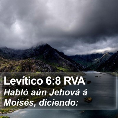 Levítico 6:8 RVA Bible Verse Image