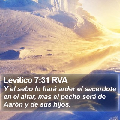 Levítico 7:31 RVA Bible Verse Image