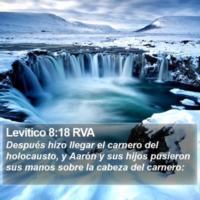 Levítico 8:18 RVA Bible Verse Image