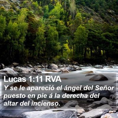 Lucas 1:11 RVA Bible Verse Image