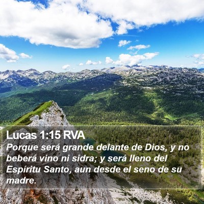 Lucas 1:15 RVA Bible Verse Image