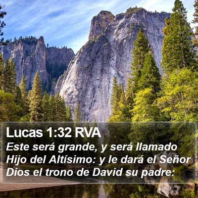 Lucas 1:32 RVA Bible Verse Image