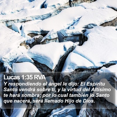 Lucas 1:35 RVA Bible Verse Image