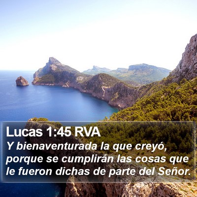 Lucas 1:45 RVA Bible Verse Image