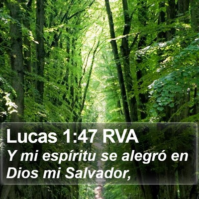 Lucas 1:47 RVA Bible Verse Image