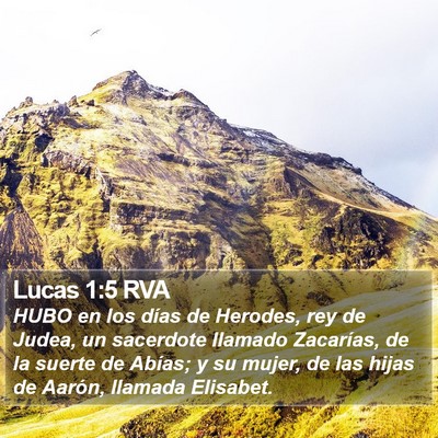 Lucas 1:5 RVA Bible Verse Image