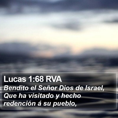 Lucas 1:68 RVA Bible Verse Image