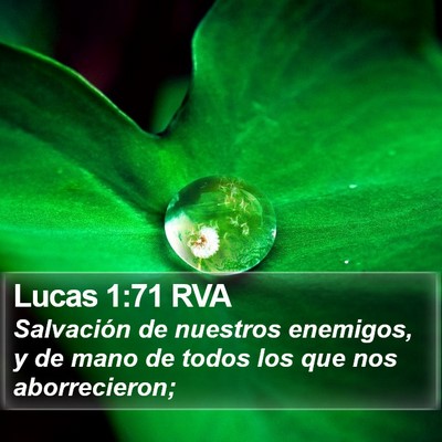 Lucas 1:71 RVA Bible Verse Image