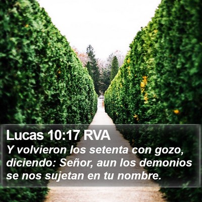 Lucas 10:17 RVA Bible Verse Image