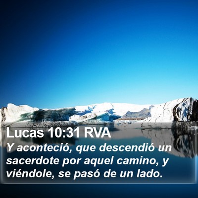 Lucas 10:31 RVA Bible Verse Image