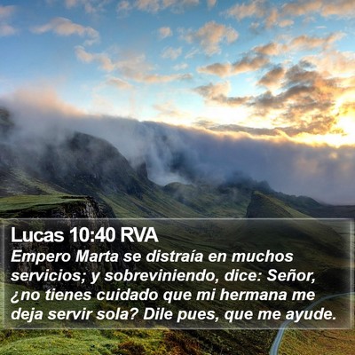 Lucas 10:40 RVA Bible Verse Image