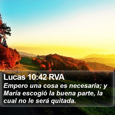 Lucas 10:42 RVA Bible Verse Image