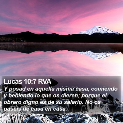Lucas 10:7 RVA Bible Verse Image