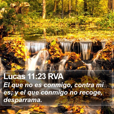Lucas 11:23 RVA Bible Verse Image