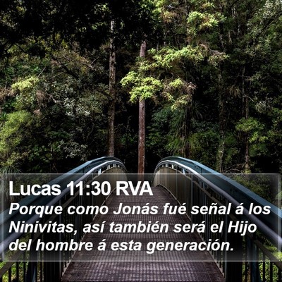 Lucas 11:30 RVA Bible Verse Image
