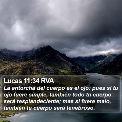 Lucas 11:34 RVA Bible Verse Image