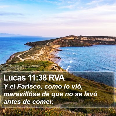 Lucas 11:38 RVA Bible Verse Image