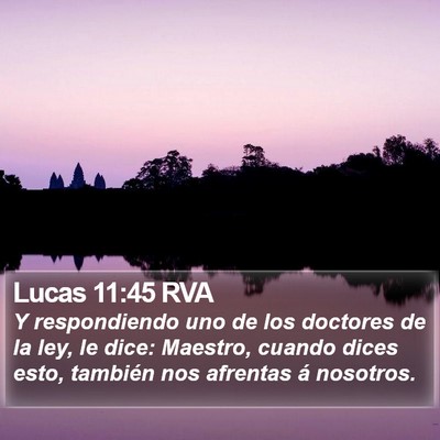 Lucas 11:45 RVA Bible Verse Image