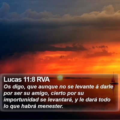 Lucas 11:8 RVA Bible Verse Image