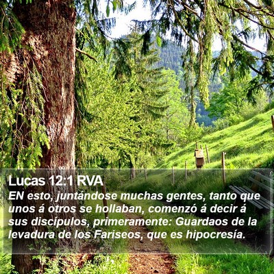 Lucas 12:1 RVA Bible Verse Image
