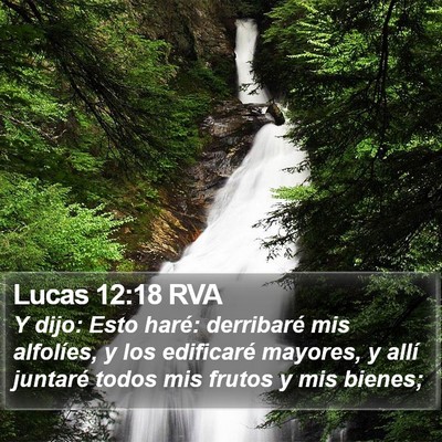 Lucas 12:18 RVA Bible Verse Image