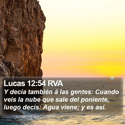 Lucas 12:54 RVA Bible Verse Image