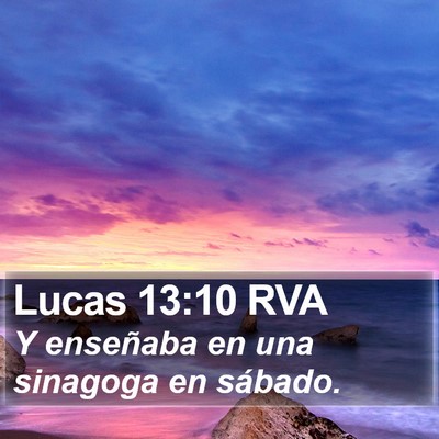 Lucas 13:10 RVA Bible Verse Image